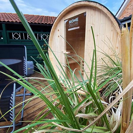 Ferien Im Wangerland Ferienwohnung Leuchtturm Minsen Schillig Hund Pool Sauna Norderaltendeich Екстериор снимка