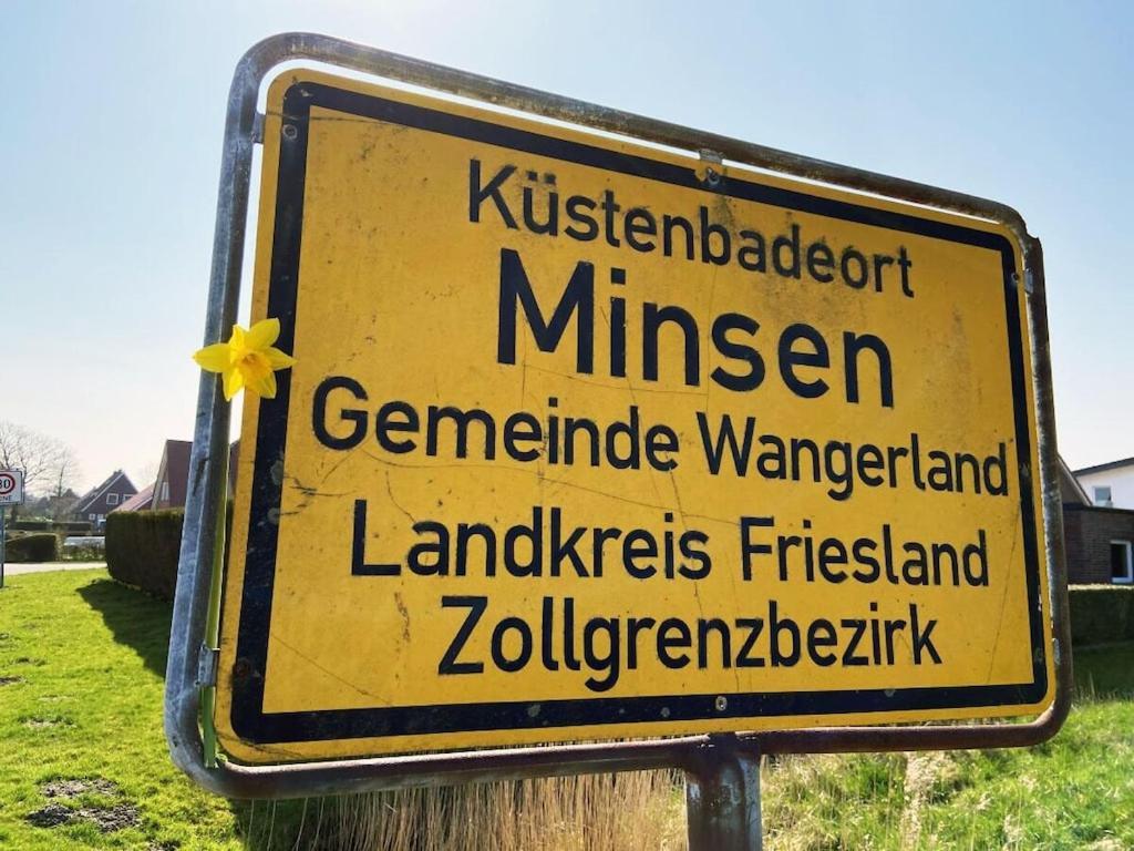 Ferien Im Wangerland Ferienwohnung Leuchtturm Minsen Schillig Hund Pool Sauna Norderaltendeich Екстериор снимка