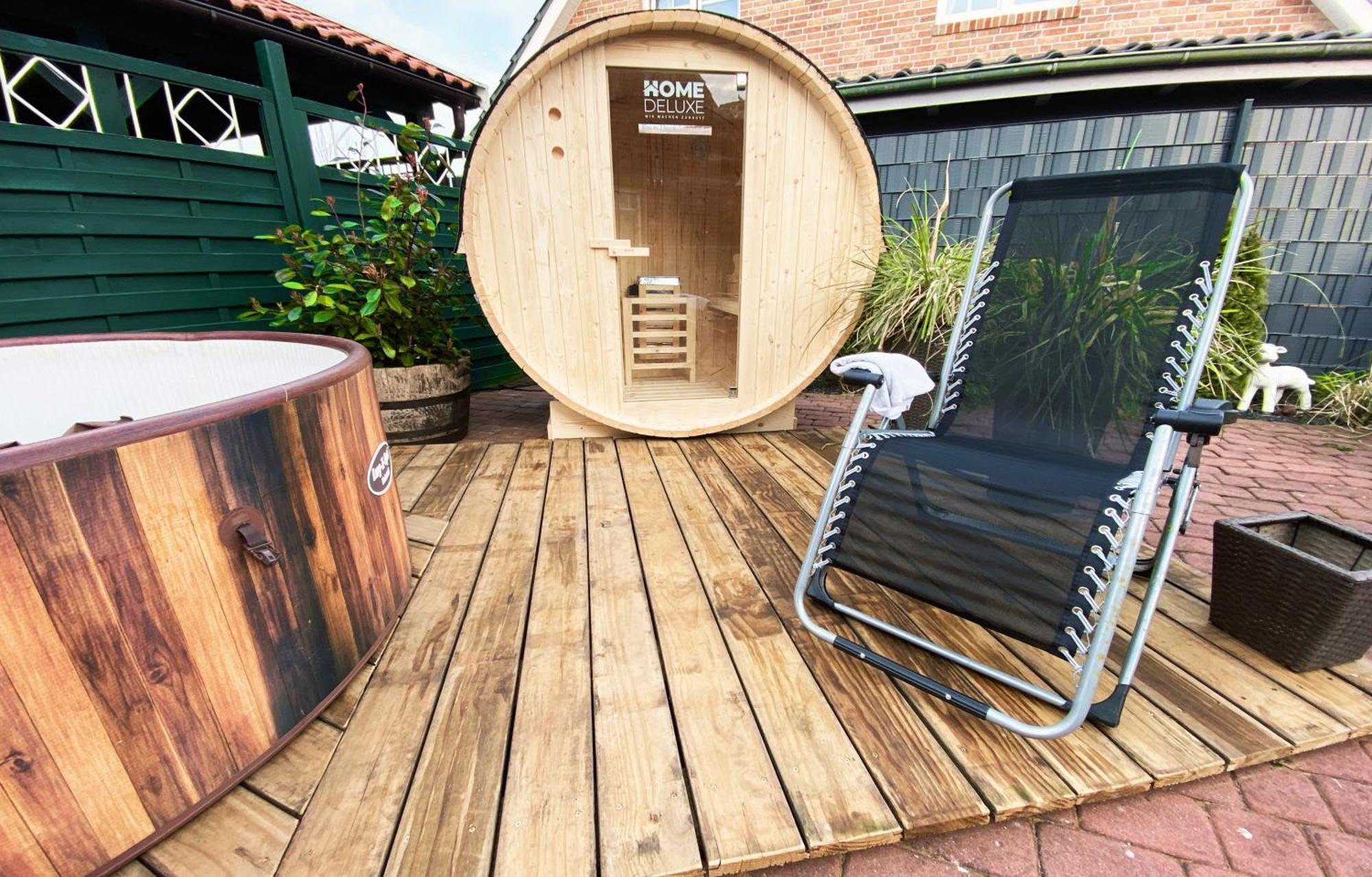 Ferien Im Wangerland Ferienwohnung Leuchtturm Minsen Schillig Hund Pool Sauna Norderaltendeich Екстериор снимка